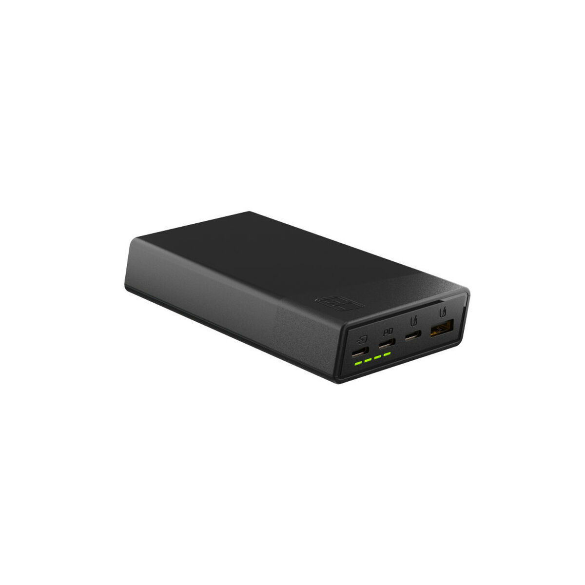 Green Cell Power Bank 20000mAh 18W με Θύρα USB-A και 2 Θύρες USB-C Power Delivery / Quick Charge 2.0 / Quick Charge 3.0 Μαύρο