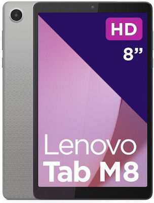 Lenovo Tab M8 (4th Gen) 8" cu WiFi (4GB/64GB/Caz și film transparent) Arctic Grey