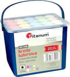 Titanum Chalk 20pcs White