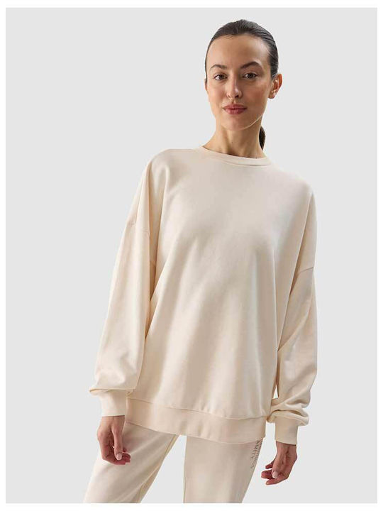 4F Women's Sweatshirt Beige