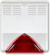 Paradox Sir V Alarm Siren Batterie Outdoor with Weiß Light