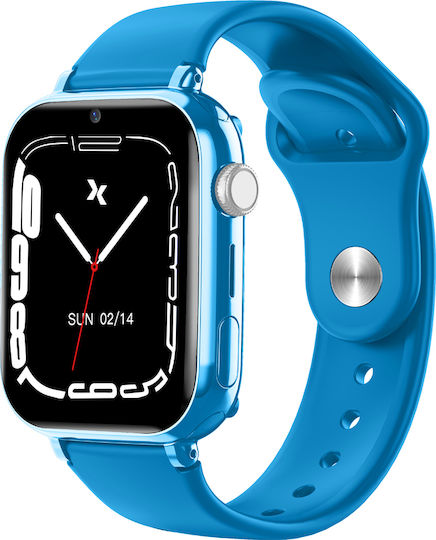 MaxCom 43mm Smartwatch με SIM (Μπλε)