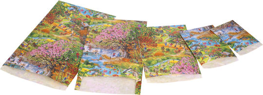 Disegno Paper Bag for Gift Multicolored 15x20cm.