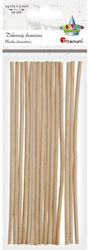 Creative Sticks Round 15cm Ø 3 Mm Titanum 20 Pcs