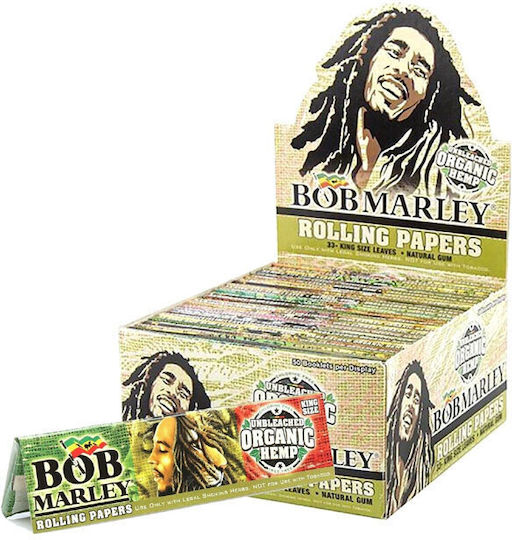 Bob Marley Cigarette Rolling Papers King Size 33 sheets 1pcs