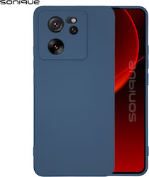 Sonique Umschlag Rückseite Silikon / Stoff Marineblau (Xiaomi 13T / 13T Pro Xiaomi 13T / 13T Pro)