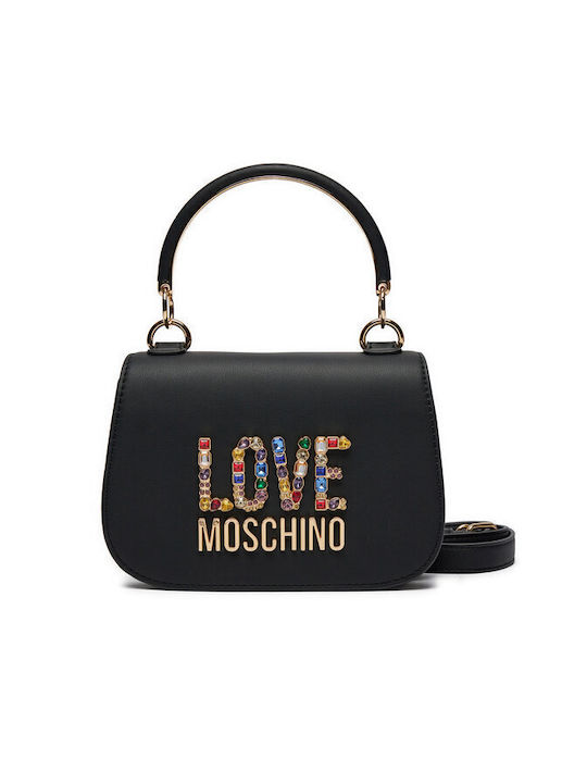 Moschino Geantă de damă De umăr Neagră