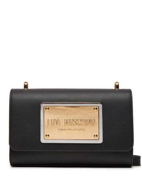 Moschino Damen Tasche Crossbody Schwarz