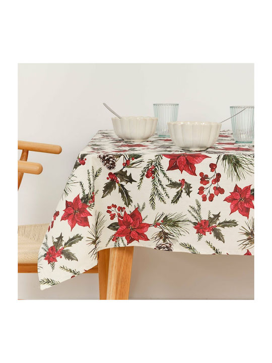 Mauré Christmas Tablecloth Fabric L300xW140cm 1pcs