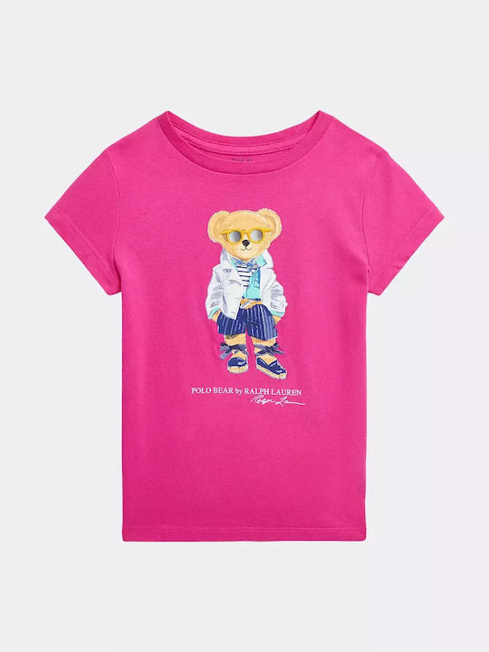 Ralph Lauren Kids' T-shirt Pink