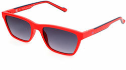 adidas Sunglasses Κόκκινα with Acetate Frame & Gray Lens