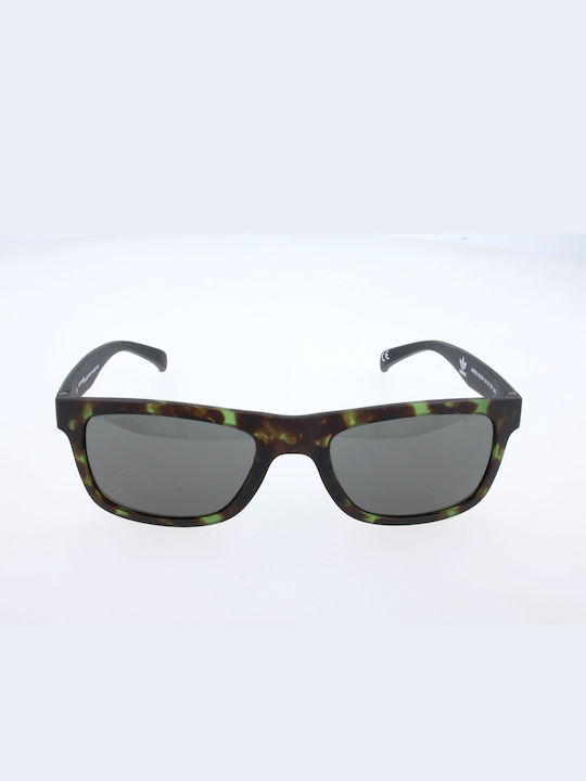 Adidas Sunglasses with Multicolour Tartaruga Plastic Frame and Gray Lens AOR005-140030