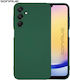 Sonique Dark Back Cover Silicone / Fabric Green...