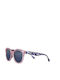 Zippo Sunglasses with Multicolour Plastic Frame and Purple Gradient Lens OB209-1