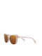 Zippo Sonnenbrillen mit Transparent Rahmen und Braun Linse OB207-4