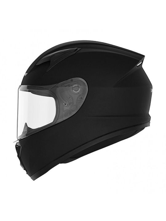 Nox Black Matt Motorradhelm Volles Gesicht ECE 22.06