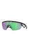 Oakley Sphaera Men's Sunglasses with Black Plastic Frame and Green Mirror Lens OO9403-08