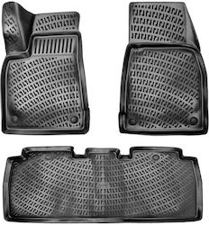 Carro 234260 Πατάκια Σκαφάκια 3d Λάστιχο Tpe Tesla Model X 2015-2021 5 Θέσιο Μαύρα 4 Τεμάχια Carro 234260 Πατάκια Σκαφάκια 3d Λάστιχο Tpe Tesla Model X 2015-2021 5 Θέσιο Μαύρα 4 Τεμάχια
