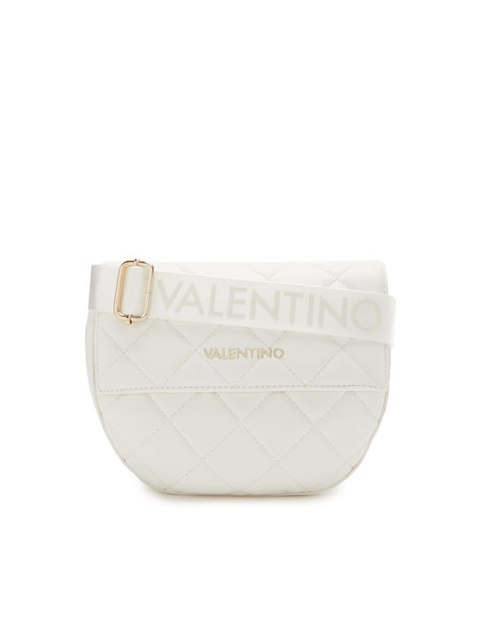 Valentino Bags Γυναικεία Τσάντα Χιαστί Λευκή