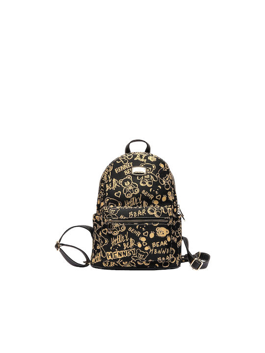 Henney Bear Tasche Rucksack Schwarz Henney Bear Tasche Rucksack Schwarz