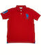 U.S. Polo Assn. Kids Blouse Short Sleeve red Fluo