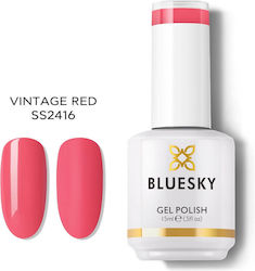Bluesky Ημιμόνιμο Βερνίκι Νυχιών Κόκκινο 15ml