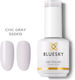 Bluesky Halb-permanenter Nagellack Gray 15ml 1S...