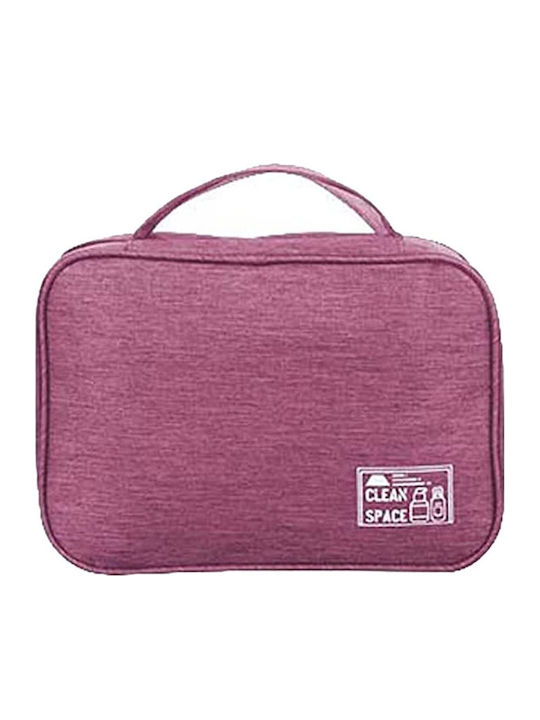 Toiletry Bag in Purple color 25cm