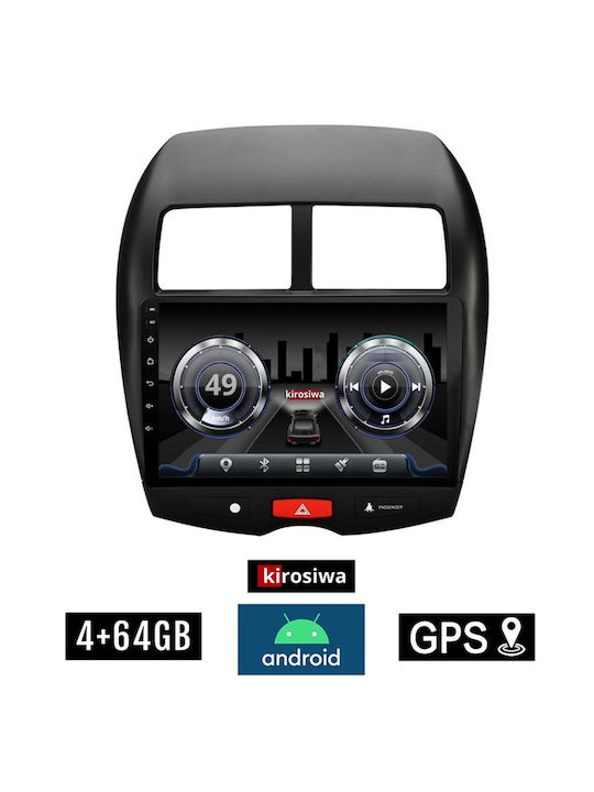 Kirosiwa Car Audio System for Peugeot 4008 2012-2018 (Bluetooth/USB/WiFi/GPS) with Touch Screen 10"