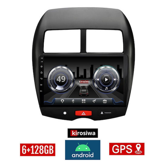 Kirosiwa Ηχοσύστημα Αυτοκινήτου για Peugeot 4008 2012-2018 (Bluetooth/USB/AUX/WiFi/GPS) με Οθόνη Αφής 10"