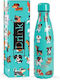 iDrink Kids Water Bottle Thermos Stainless Steel Turquoise 500ml