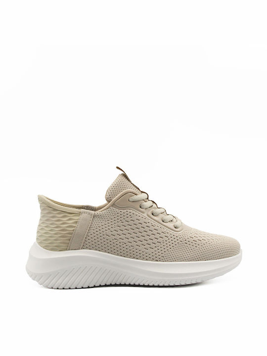 Noboo Damen Sneakers Beige