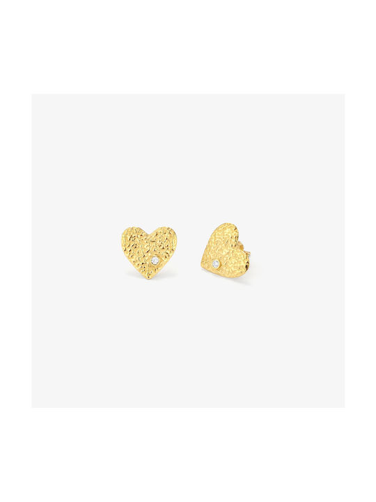 Radiant Earrings made of Steel Gold Plated