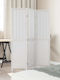 vidaXL Decorative Room Divider Wooden with 3 Panels 105x160cm