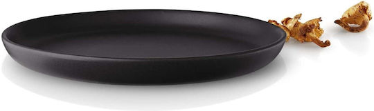 Eva Solo Farfurie joasă Ceramică Negru cu Diametru 21cm Eva Solo Farfurie joasă Ceramică Negru cu Diametru 21cm