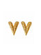 JWLS Earrings made of Steel Gold Plated