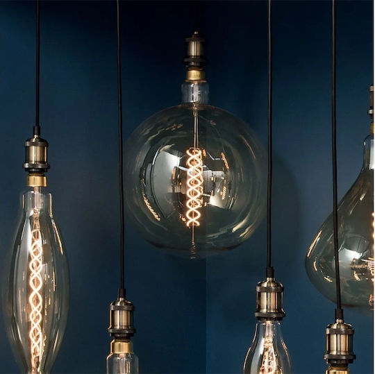 Atmosphera Pendant Light Orange with Socket E27