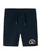 Kinder-Shorts/Bermudas Stoff Dunkelblau
