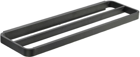 Zone Denmark Regal-Einheit Badezimmer Doppel Wandmontage ​44x12.5cm Schwarz
