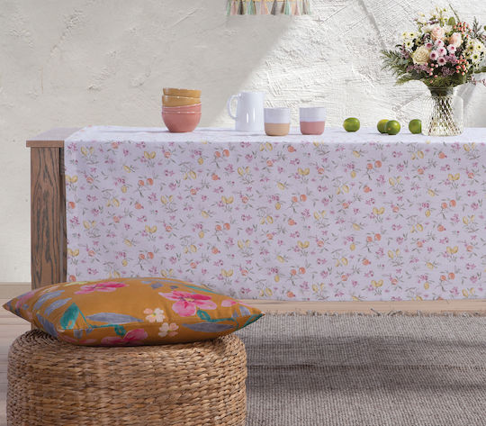 Nef-Nef Homeware Tablecloth Citrus Multi 140x180cm Nef-Nef Homeware Tablecloth Citrus Multi 140x180cm