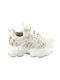 Buffalo Binary Γυναικεία Sneakers Rose White