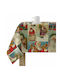 Mauré Christmas Tablecloth Fabric L200xW140cm 1pcs