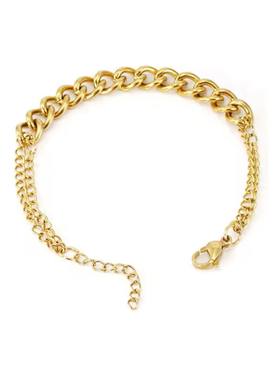 Bode Bracelet Chain made of Steel Gold Plated