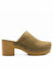 Corina Heel Mules Brown