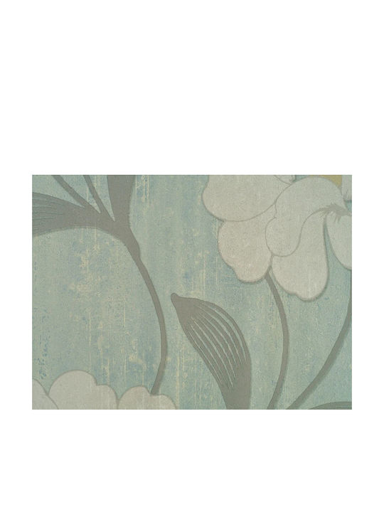 Wall Wallpaper Vinyl Blue 1050x53cm