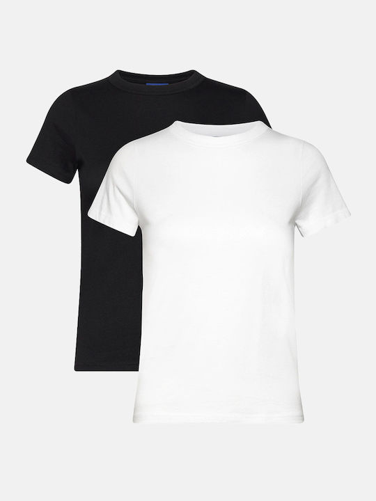 Hugo Boss Γυναικείο T-shirt Πολύχρωμο 2Pack