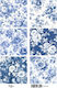 Maja's Memories Hârtie de orez Decoupage Blue