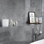 Ravenna Floor Interior Matte Tile 30x10cm Grey