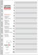 Typotrust Πλαστικά Διαχωριστικά για Έγγραφα A4 10τμχ