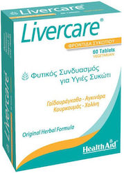 Health Aid Livercare 60 Registerkarten ''Livercare''